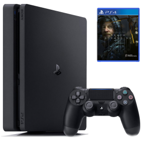 PlayStation 4 Slim 500GB Black & ΔΩΡΟ το παιχνίδι Death Stranding αξίας 310€